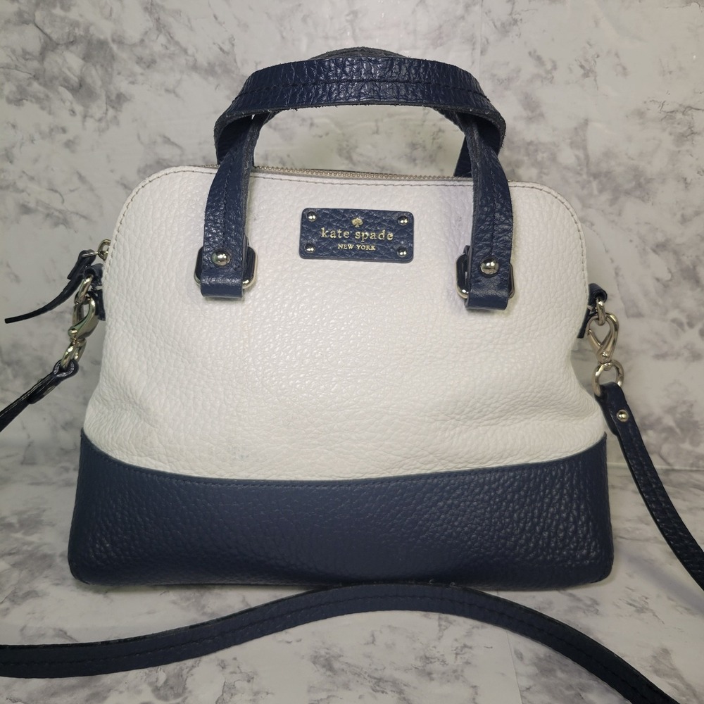 Kate Spade Black and White Satchel - Picture 2 of 16